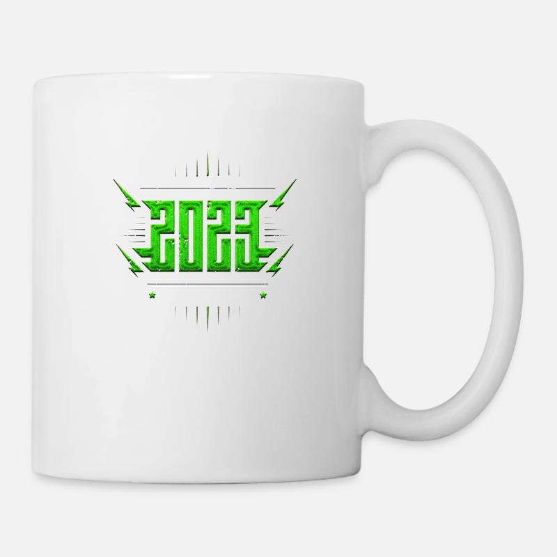 Graffiti Stil Splash Hip Hop Farben Maler 2023 - Tasse - Weiß