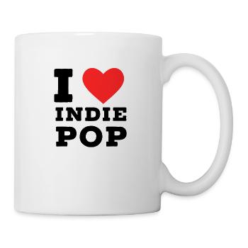 I love indie pop - Mug - white - Right
