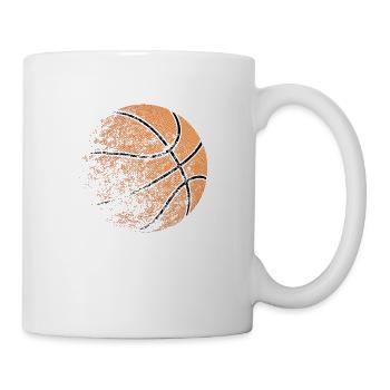 Basketball - Tasse - Weiß - Rechts