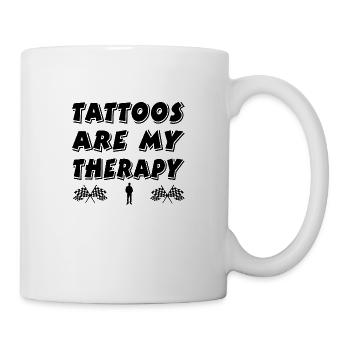 Tattoo - Tasse - Weiß - Rechts