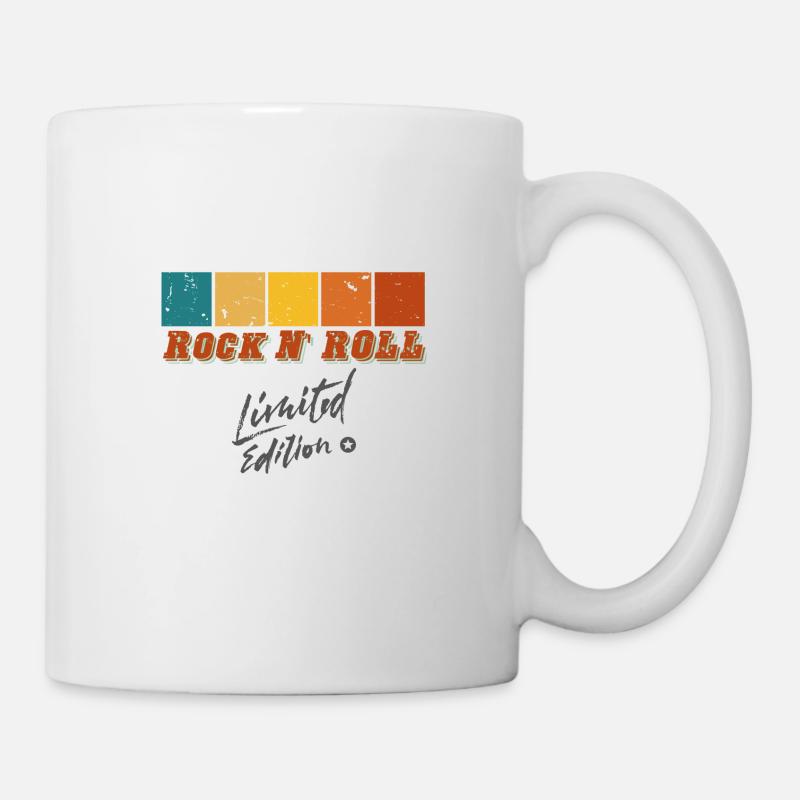 Rock N' Roll "Limited Edition" - Tasse - Weiß
