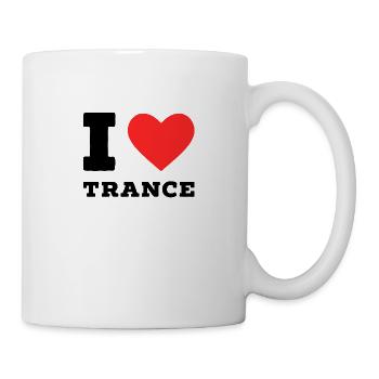 I love trance - Mug - white - Right
