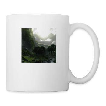 Wunderschöne Berglandschaft - Tasse - Weiß - Rechts