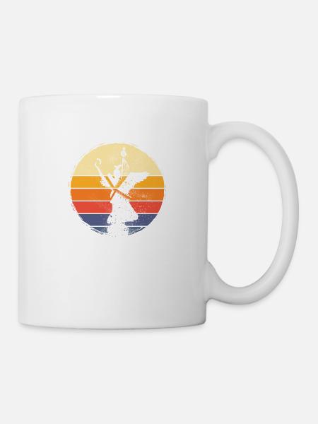 Berlin Deutschland Stadt Skyline Vintage Retro - Tasse - Weiß