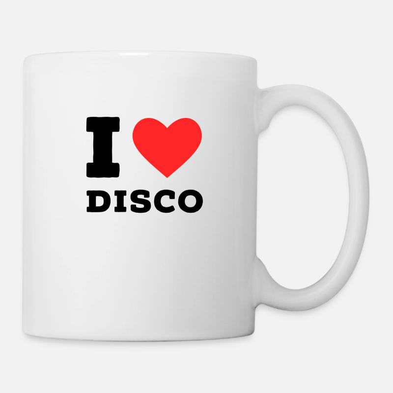 J’adore le disco - Mug blanc - blanc