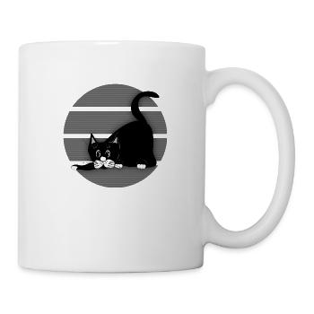 Cat - Mug - white - Right