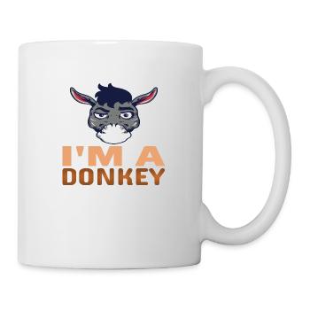 I´m a Donkey - Tasse - Weiß - Rechts