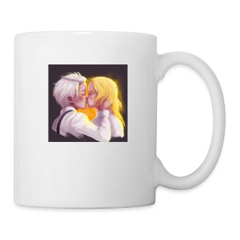 LGBT Queer kiss 🌈🌈 - Mug - white - Right