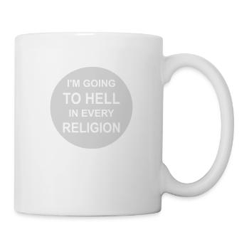 in going to hell - Mug - white - Right