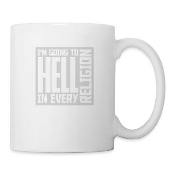 in going to hell - Mug - white - Right
