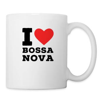Ich liebe Bossa Nova - Tasse - Weiß - Rechts