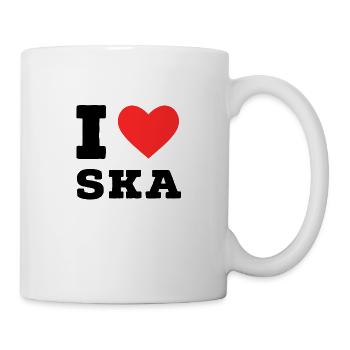 I love ska - Mug - white - Right
