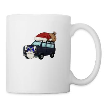 Weihnachts-Landy - Tasse - Weiß - Rechts