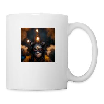 Schamane5 - Tasse - Weiß - Rechts
