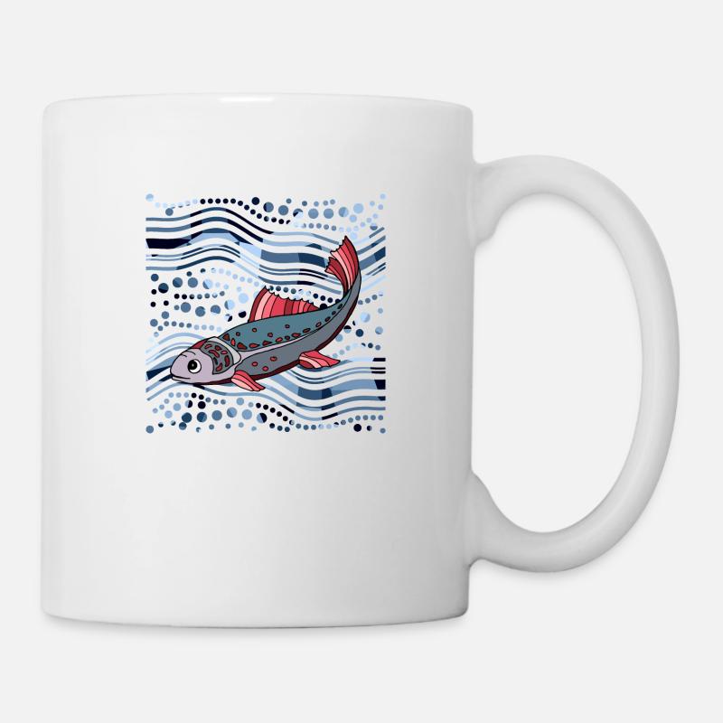 Fisch - Tasse - Weiß