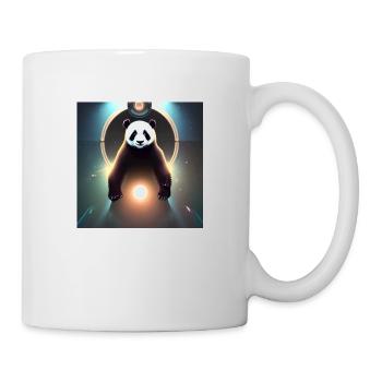 Un panda pour tous les cœurs - Mug blanc - blanc - Droite
