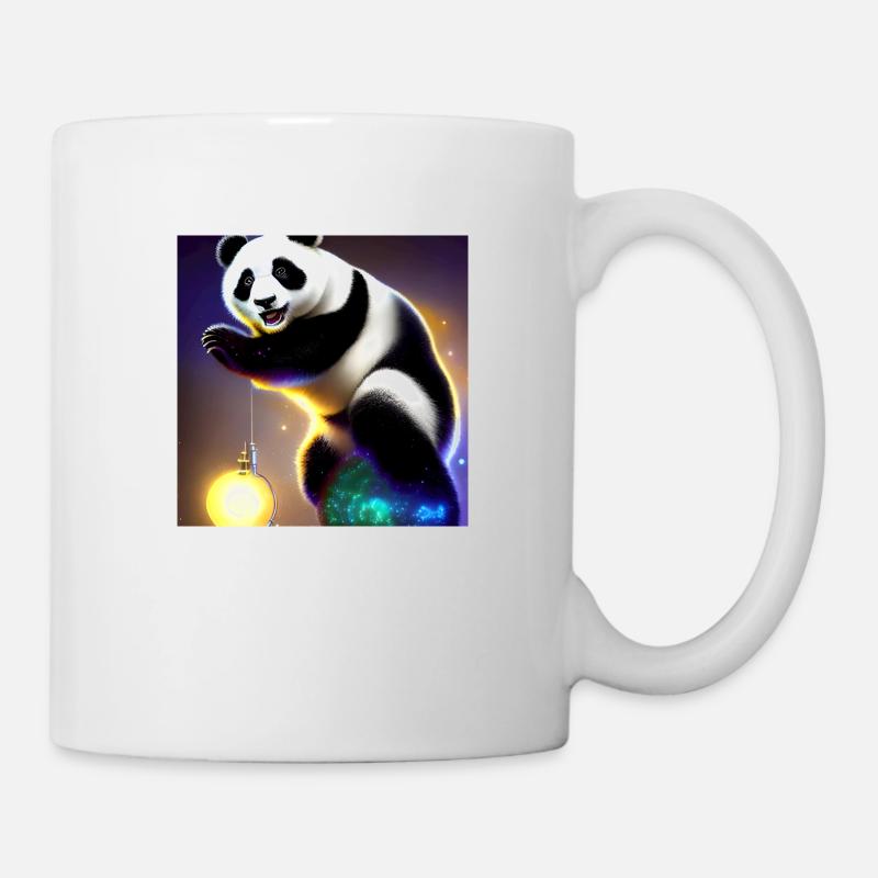 Un panda pour tous les cœurs - Mug blanc - blanc