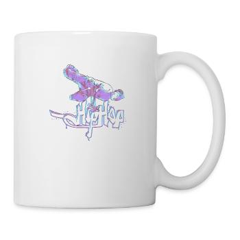 Hip Hop Musik Blues Pop Rock Tanz Breakdance - Tasse - Weiß - Rechts