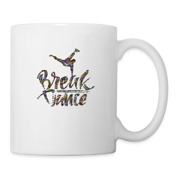 Heavy Metal Rock Musik Hip Hop Breakdance Pop Danz - Tasse - Weiß - Rechts