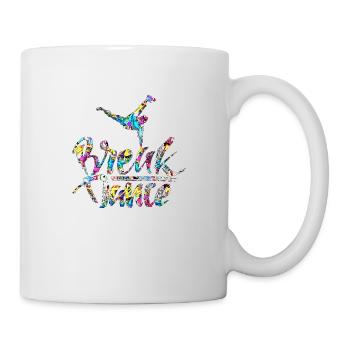 Heavy Metal Rock Musik Hip Hop Breakdance Pop Danz - Tasse - Weiß - Rechts