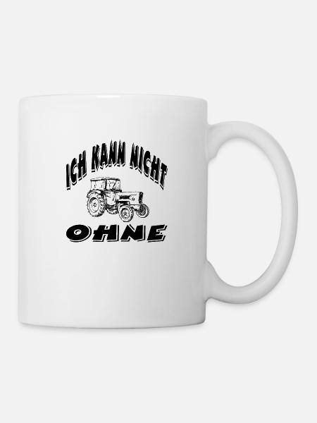 Traktor - Tasse - Weiß