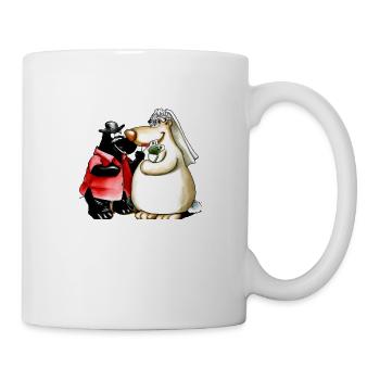 Marriage of the animals - Mug - white - Right