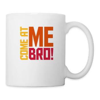 Viens à moi bro - Mug blanc - blanc - Droite