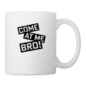 Viens à moi bro - Mug blanc - blanc - Droite