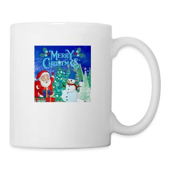 Frohe Feiertage. Frohes neues Jahr! - Tasse - Weiß - Rechts