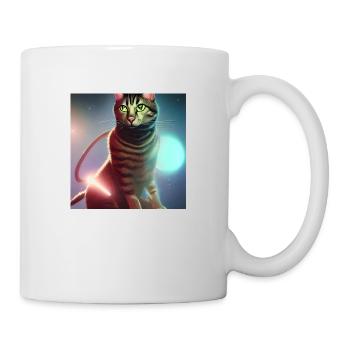 The Universe Cat - Mug - white - Right