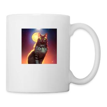 The Universe Cat - Mug - white - Right
