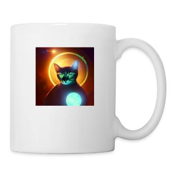 The Universe Cat - Mug - white - Right