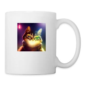 The Universe Cat - Mug - white - Right