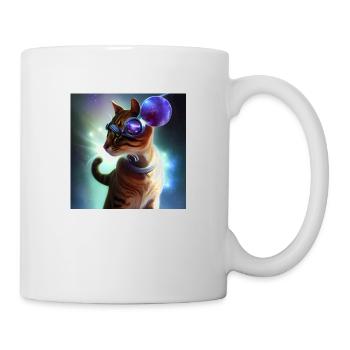 The Universe Cat - Mug - white - Right