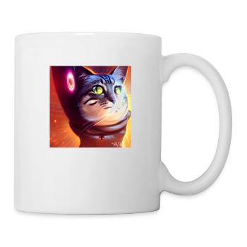 The Universe Cat - Mug - white - Right