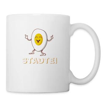 City Egg Funny Egg - Mug blanc - blanc - Droite