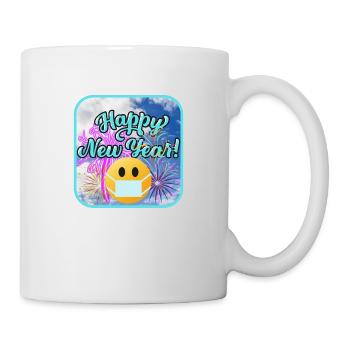 Happy New Year, colorful theme. - Mug - white - Right