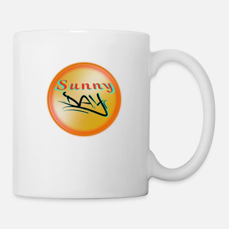 Sunny Day - Tasse - Weiß