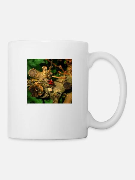 nature tier - Tasse - Weiß