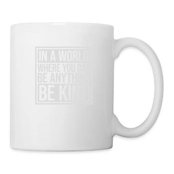 you can be kind - Mug - white - Right