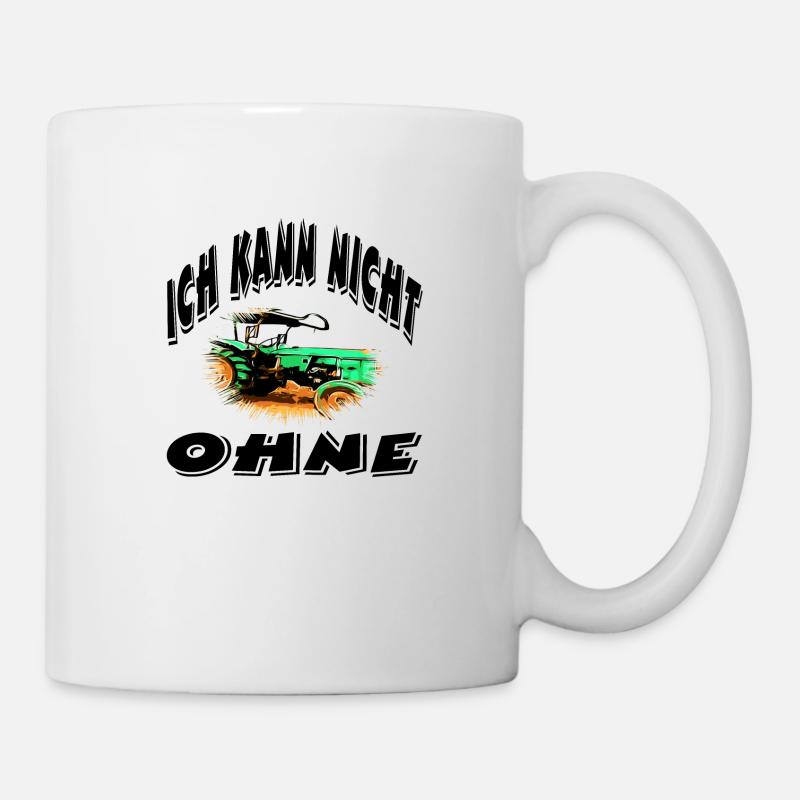 Traktor - Tasse - Weiß