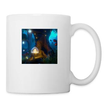 Magischer Wald - Tasse - Weiß - Rechts