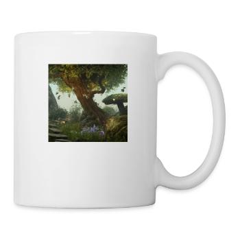 Magischer Wald - Tasse - Weiß - Rechts