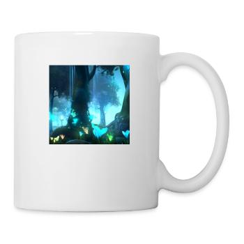 Magischer Wald - Tasse - Weiß - Rechts