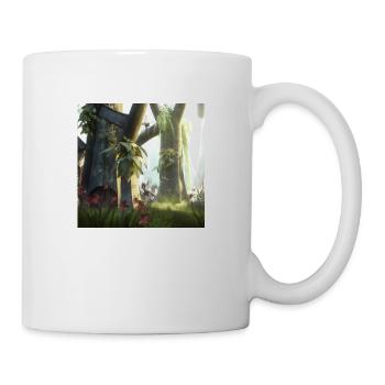 Magischer Wald - Tasse - Weiß - Rechts