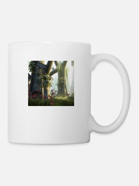 Forêt magique - Mug blanc - blanc
