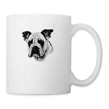Bulldog Français Chien anglais 1 - Mug blanc - blanc - Droite