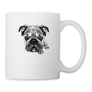 Bulldog Français Chien anglais 10 - Mug blanc - blanc - Droite
