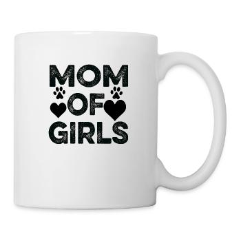Maman de filles Fête des mères - Mug blanc - blanc - Droite