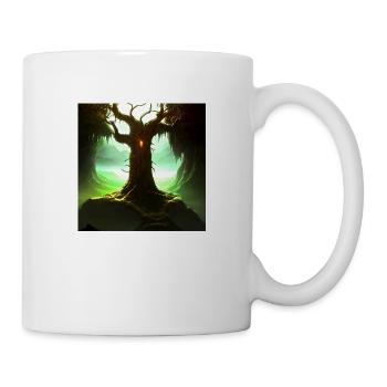 Elder Tree god - Tasse - Weiß - Rechts